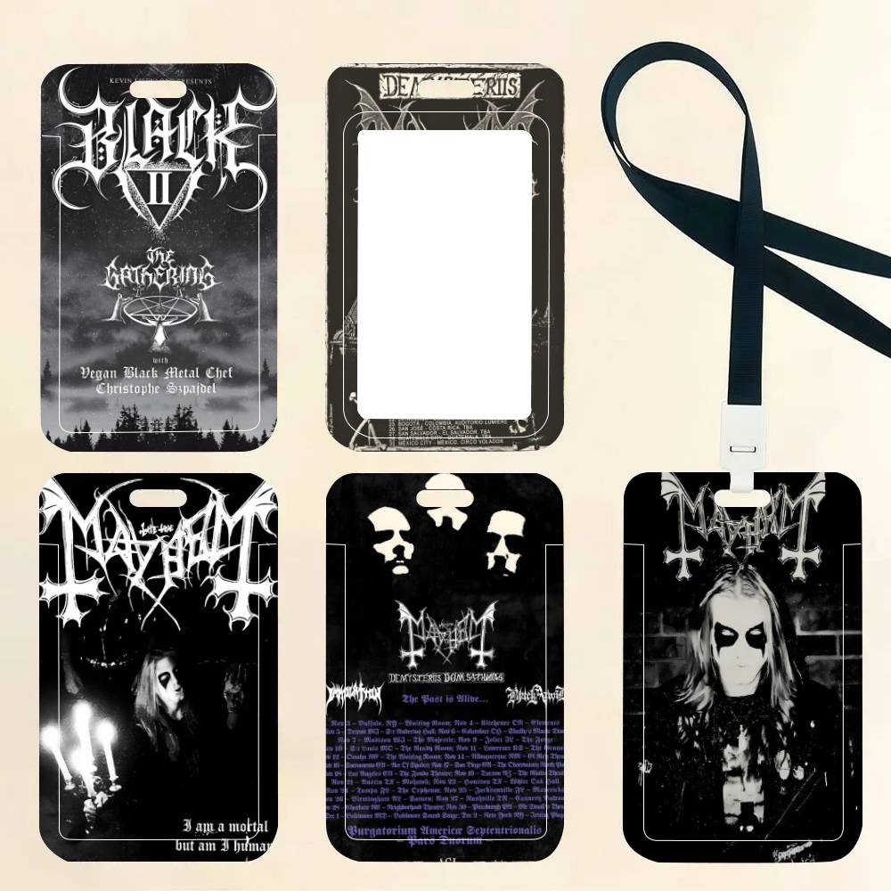 Crossfit Mayhem - Black Metal Band M-Mayhem Dead ID-kaarthouder