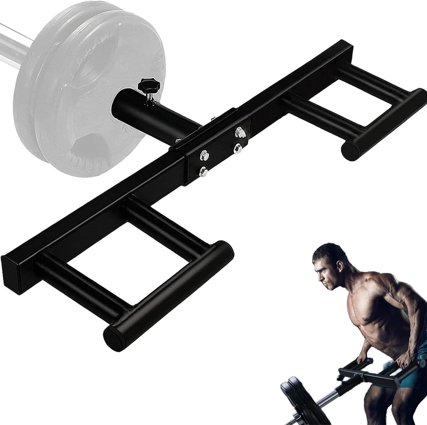 Landmine Barbell Attachment - Viking Press Landmine Handvatbevestiging voor 2