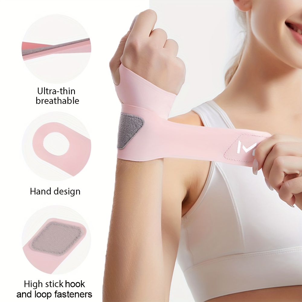 Wrist Wrap Support - Ultradunne ademende polsbrace compressiebandage voor sport,