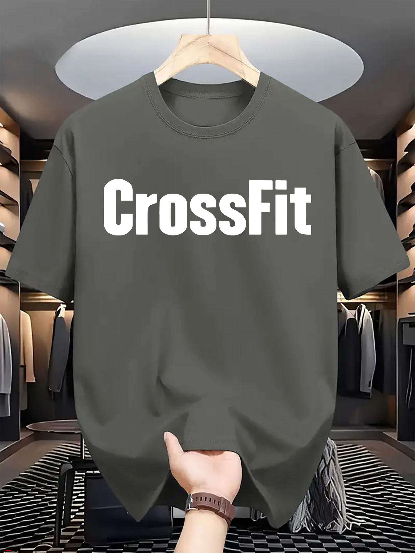 Heren zomer 100% katoen casual - Crossfit Mayhem recensie en prijs