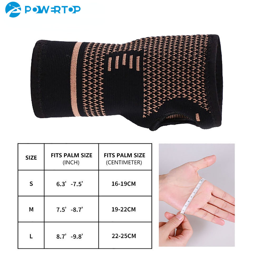 1Pcs Koperen Professionele Pol - Wrist Wrap Support recensie en prijs