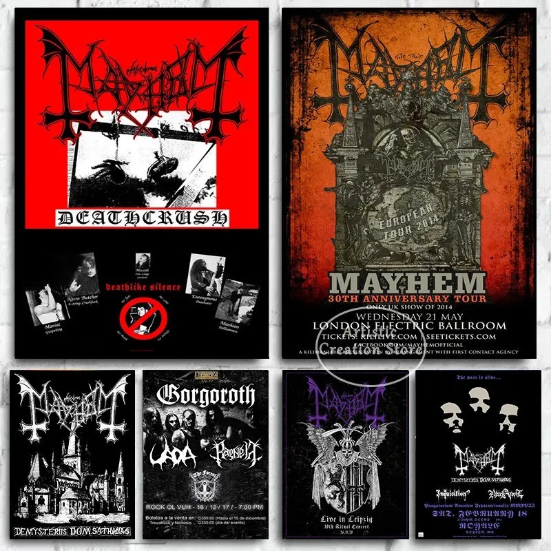 Mayhem Posters Scandinavische  - Crossfit Mayhem recensie en prijs