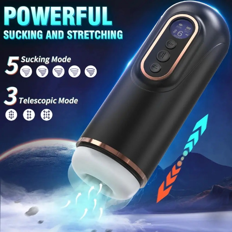 Telescopische verwarmde mastur - Crossfit Machine recensie en prijs